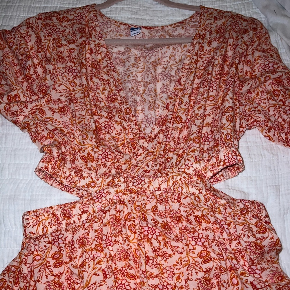 Old navy dress with side cut outs